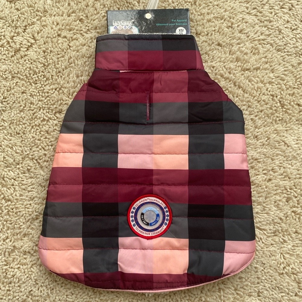 LuvGear fleece lined jacket, for pet